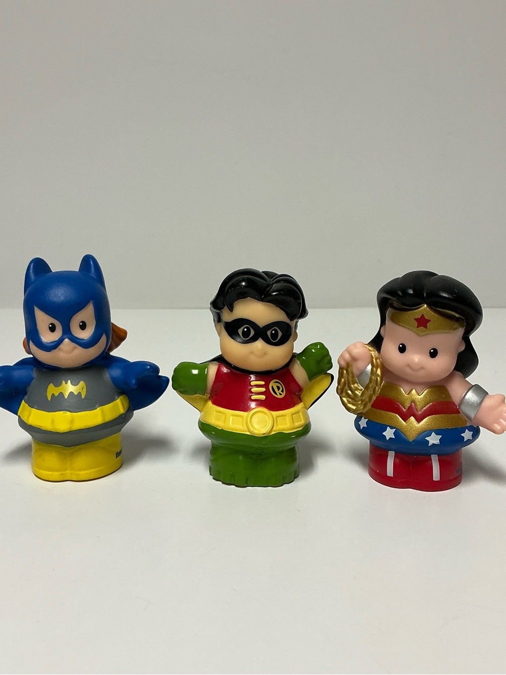 Fisher-Price Little People Chubby Superhero Set Batgirl, Robin & Wonder Woman